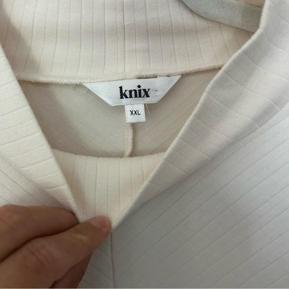 Knix Papaya Mock Neck Bodysuit Cream/Cloud Size XXL - Picture 4 of 8